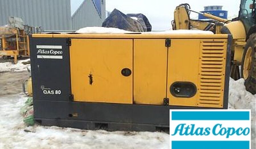 Аренда электростанции Atlas Copco QAS 80 выгодно